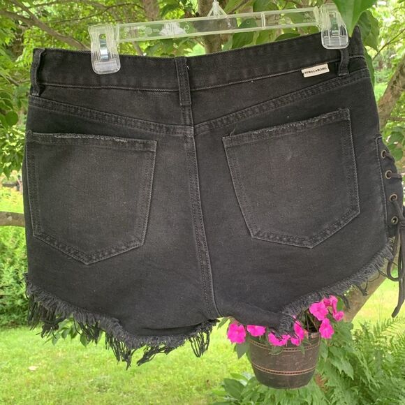 Billabong black Jean Shorts size 29 - Picture 2 of 6